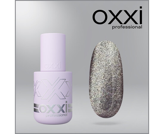 Зображення 5 Гель-лак Oxxi Brillant Cat 05 ягідний з блискітками, 10 мл, Об'єм (мл, г): 10, Колір: 05