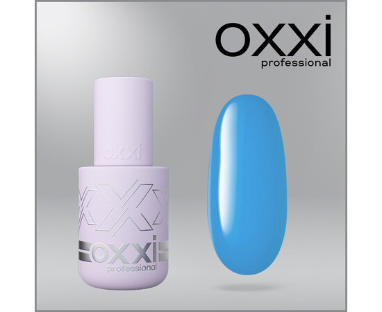 Изображение 4 Полигель OXXI Professional Liquid Poly Gel 45 голубой, 10 мл, Объем (мл, г): 10, Цвет: 45