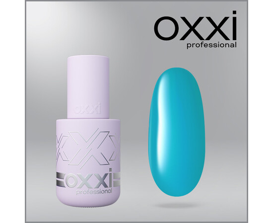 Изображение 4 Полигель OXXI Professional Liquid Poly Gel 48 бирюзовый, 10 мл, Объем (мл, г): 10, Цвет: 48