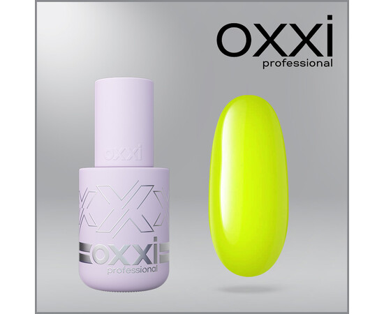 Изображение 4 Полигель OXXI Professional Liquid Poly Gel 53 желтый неон, 10 мл, Объем (мл, г): 10, Цвет: 53