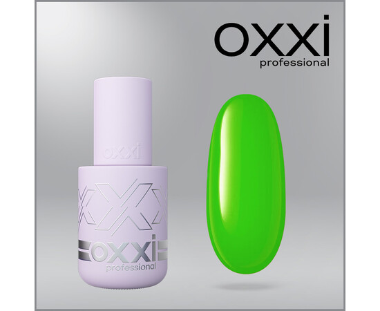 Зображення 4 Полігель OXXI Professional Liquid Poly Gel 54 салатовий неон, 10 мл, Об'єм (мл, г): 10, Колір: 54