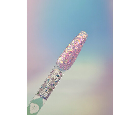 Зображення 2 Гель для нарощування нігтів You Are Cute Builder Gel 37, 15 мл, Об'єм (мл, г): 15, Колір: 37