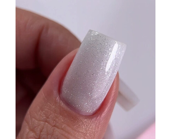 Изображение 2 Полигель OXXI Professional Liquid Poly Gel 23 молочный с шимерами, 15 мл, Объем (мл, г): 15, Цвет: 23