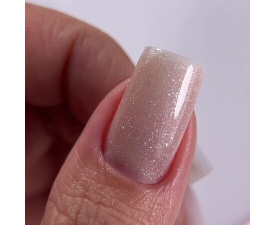 Изображение 3 Полигель OXXI Professional Liquid Poly Gel 26 бежевый с шимером, 15 мл, Объем (мл, г): 15, Цвет: 26