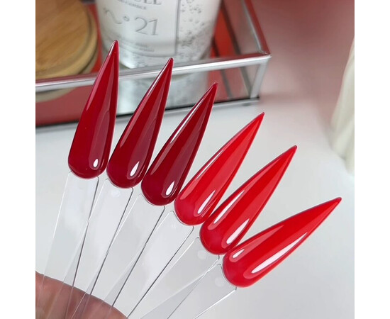 Изображение 4 Полигель OXXI Professional Liquid Poly Gel 40 красный, 15 мл, Объем (мл, г): 15, Цвет: 40