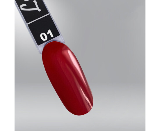 Изображение 2 Витражный топ без липкого слоя Luxton Glass Top 01 бордовый, 10 мл, Объем (мл, г): 10, Цвет: 01