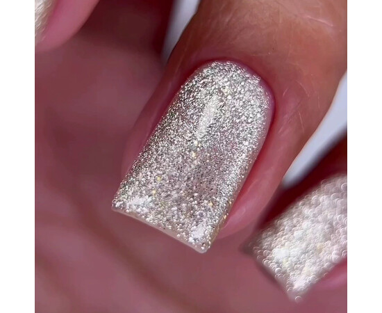 Зображення 4 Гель-лак Oxxi Brillant Cat 01 золотий з блискітками, 10 мл, Об'єм (мл, г): 10, Колір: 01