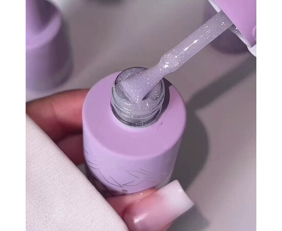 Зображення 2 Полігель OXXI Professional Liquid Poly Gel 41 молочно-сірий світловідбивний, 15 мл, Об'єм (мл, г): 15, Колір: 41