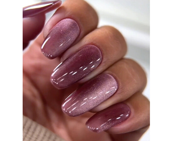 Зображення 2 Гель-лак Oxxi Lux Silk Cat 07 сливовий, 10 мл, Об'єм (мл, г): 10, Колір: 07