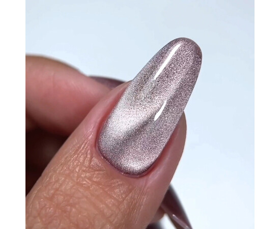 Изображение 3 Гель-лак Oxxi Lux Silk Cat 09 темный бежево-розовый, 10 мл, Объем (мл, г): 10, Цвет: 09