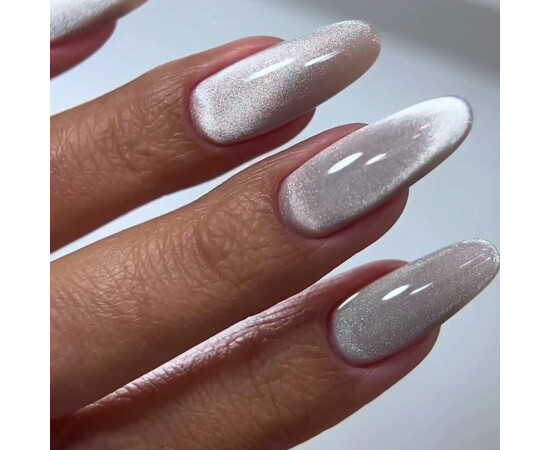 Зображення 2 Гель-лак Oxxi Lux Silk Cat 01 бежево-сірий, 10 мл, Об'єм (мл, г): 10, Колір: 01