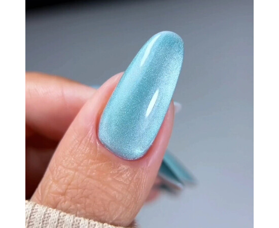 Изображение 2 Гель-лак Oxxi Lux Silk Cat 06 бирюзовый, 10 мл, Объем (мл, г): 10, Цвет: 06