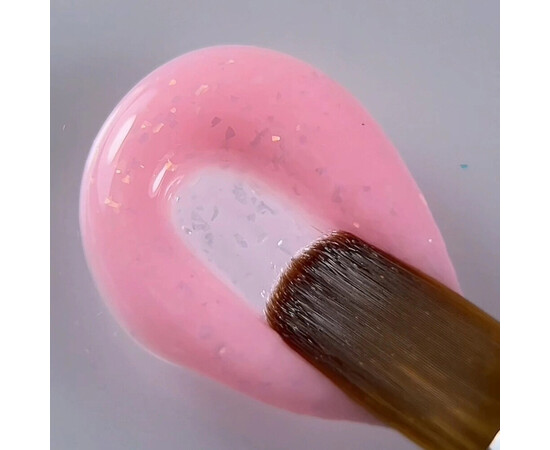 Зображення 2 Моделюючий гель Oxxi Builder Gel Versal 07 рожево-персиковий з поталлю, 15 мл, Об'єм (мл, г): 15, Колір: 07