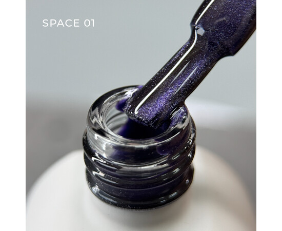 Зображення 2 Гель-лак SAGA professional Space Cat 01 індиго, 10 мл, Об'єм (мл, г): 10, Колір: 01