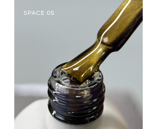 Изображение 2 Гель-лак SAGA professional Space Cat 05 золотисто-янтарный, 10 мл, Объем (мл, г): 10, Цвет: 05