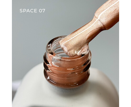 Зображення 2 Гель-лак SAGA professional Space Cat 07 перлинно-рожевий, 10 мл , Об'єм (мл, г): 10, Колір: 07