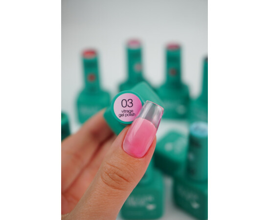 Зображення 2 Гель-лак для нігтів Siller Vitrage 03, 8 мл, Об'єм (мл, г): 8, Колір: 03