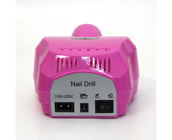 Изображение 4 Фрезер для маникюра Bee Nails ZS-601 (BN-202C) без педали, 65 Вт, 35 000 об/мин, темно-розовый