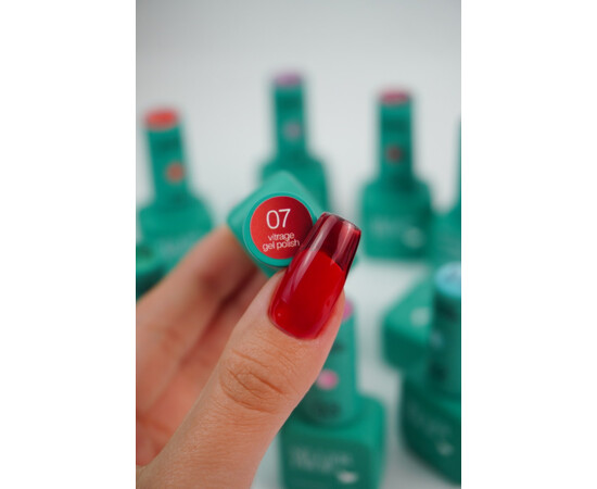 Зображення 2 Гель-лак для нігтів Siller Vitrage 07, 8 мл, Об'єм (мл, г): 8, Колір: 07