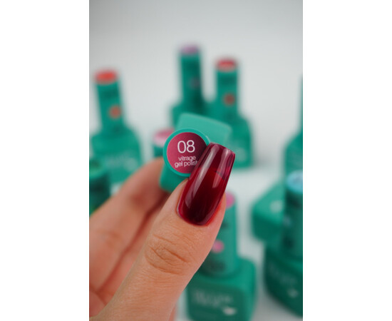 Зображення 2 Гель-лак для нігтів Siller Vitrage 08, 8 мл, Об'єм (мл, г): 8, Колір: 08