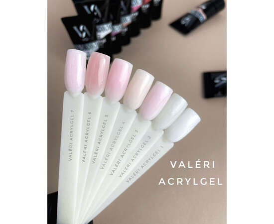 Изображение 3 Акрил-гель Valeri Acryl Gel 15 мл № 02, Объем (мл, г): 15, Цвет: 002