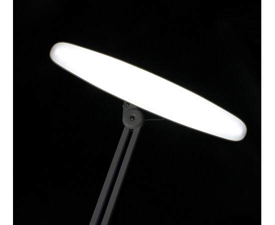 Зображення 4 Лампа безтіньова настільна на струбцині LED 24 Вт, біла