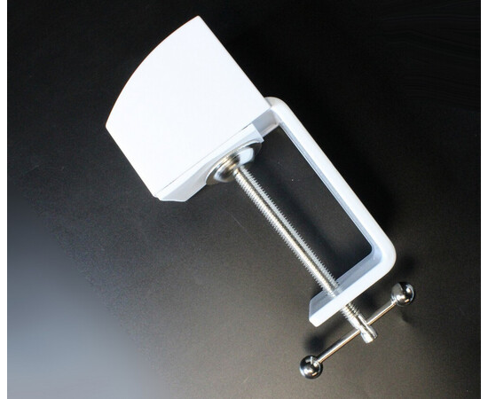 Зображення 5 Лампа безтіньова настільна на струбцині LED 24 Вт, біла