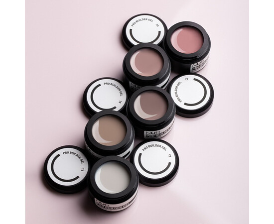 Зображення 3 Гель моделюючий NUB Pro Builder Gel 16 класичний молочно-кремовий, 12 мл, Об'єм (мл, г): 12, Колір: 16