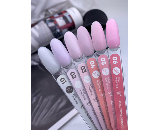 Изображение 3 Гель-лак для ногтей Siller Wedding 03, 8 мл, Объем (мл, г): 8, Цвет: 03