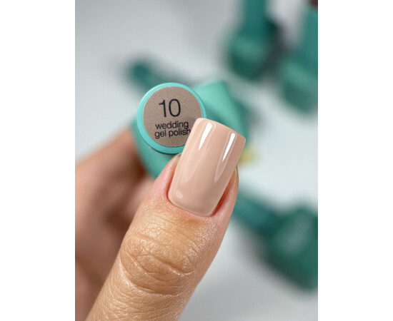 Зображення 2 Гель-лак для нігтів Siller Wedding 10, 8 мл, Об'єм (мл, г): 8, Колір: 10