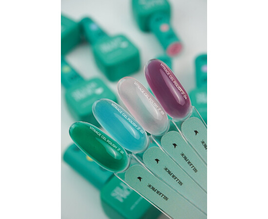 Зображення 4 Гель-лак для нігтів Siller Vitrage 04, 8 мл, Об'єм (мл, г): 8, Колір: 04