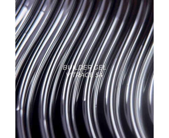 Изображение 4 NailsOfTheDay Builder Gel 54 vitrage черный витражный гель для наращивания ногтей, 15 мл, Объем (мл, г): 15, Цвет: 54