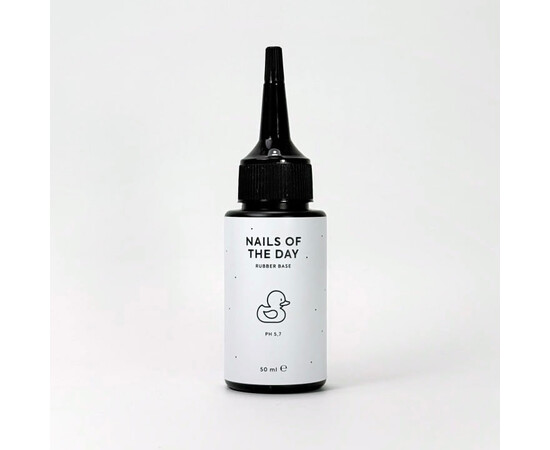 Зображення 2 Каучукова база для нігтів NailsOfTheDay Rubber base 50 мл (refill), Об'єм (мл, г): 50