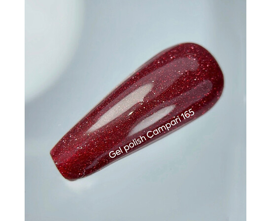 Зображення 2 NailsOfTheDay Gel Polish Campari червоний світловідбиваючий гель–лак для нігтів, 10 мл, Об'єм (мл, г): 10, Колір: Campari