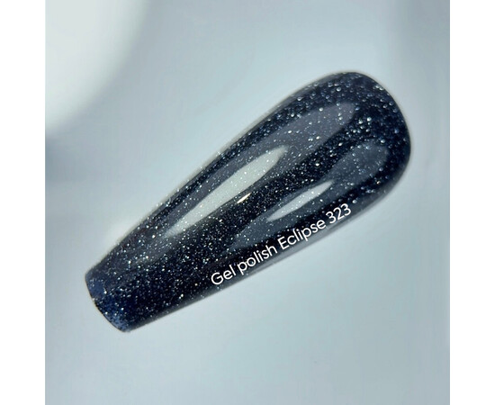 Зображення 2 NailsOfTheDay Gel Polish Eclipse чорно-синій світловідбиваючий гель–лак для нігтів, 10 мл, Об'єм (мл, г): 10, Колір: Eclipse