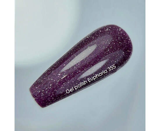 Зображення 2 NailsOfTheDay Gel Polish Euphoria фіолетовий світловідбиваючий гель–лак для нігтів, 10 мл, Об'єм (мл, г): 10, Колір: Euphoria