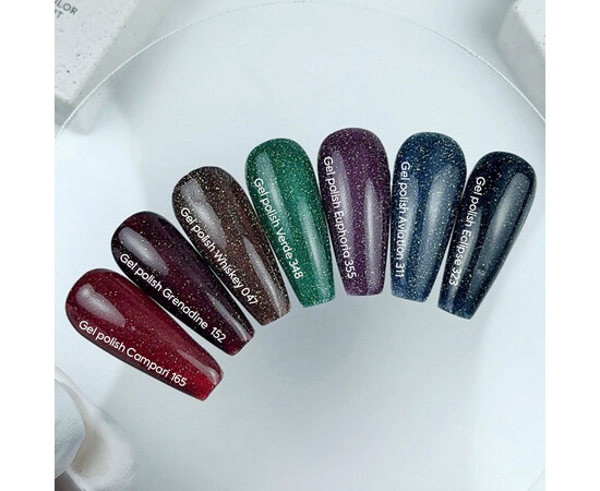 Зображення 8 NailsOfTheDay Gel Polish Campari червоний світловідбиваючий гель–лак для нігтів, 10 мл, Об'єм (мл, г): 10, Колір: Campari