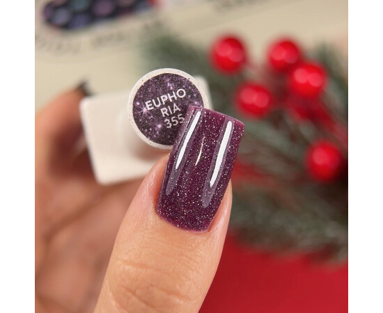 Зображення 3 NailsOfTheDay Gel Polish Euphoria фіолетовий світловідбиваючий гель–лак для нігтів, 10 мл, Об'єм (мл, г): 10, Колір: Euphoria