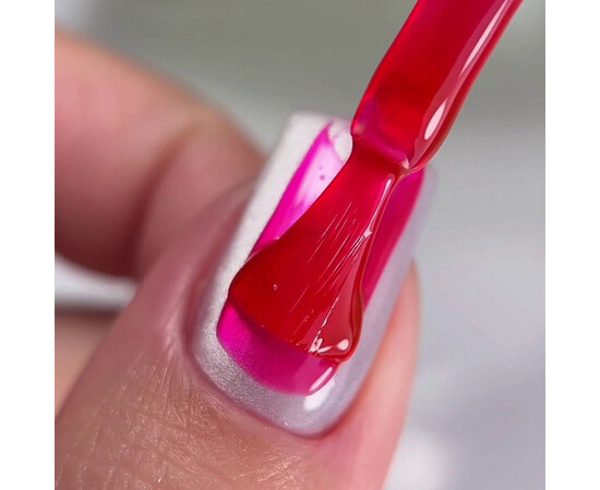 Изображение 3 Витражный топ без липкого слоя Luxton Glass Top 07 темно-розовый, 10 мл, Объем (мл, г): 10, Цвет: 07