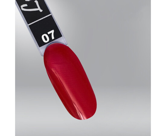 Изображение 2 Витражный топ без липкого слоя Luxton Glass Top 07 темно-розовый, 10 мл, Объем (мл, г): 10, Цвет: 07