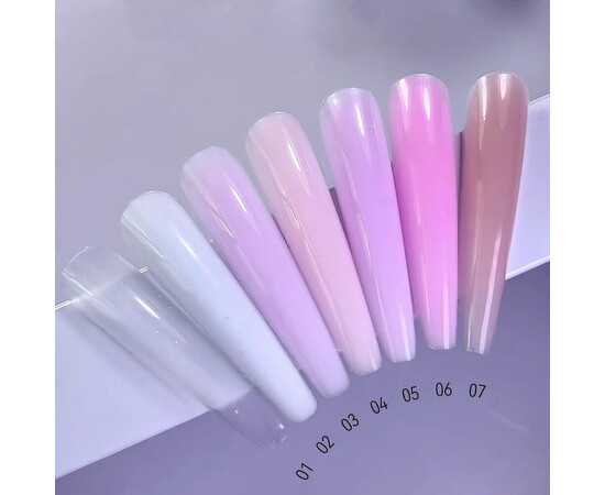 Зображення 2 Рідкий полігель Luxton Liquid Poly Gel 17 світло-персиковий з шимером, 10 мл, Об'єм (мл, г): 10, Колір: 17