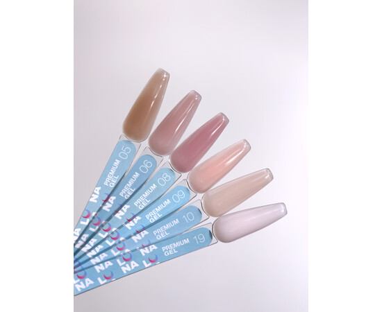 Зображення 4 Гель для нарощування нігтів LUNAMoon Premium Gel №19, 30 мл, Об'єм (мл, г): 30, Колір: 19