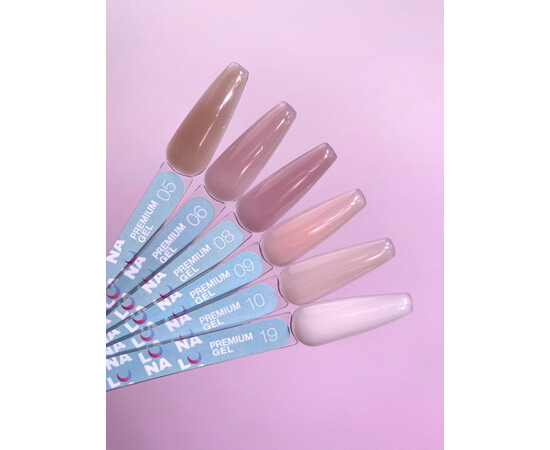 Изображение 3 Гель для наращивания ногтей LUNAMoon Premium Gel №05, 15 мл, Объем (мл, г): 15, Цвет: 05