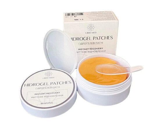 Зображення 2 Гідрогелеві патчі миттєве відновлення Бланідас Lirio Med 60 шт.