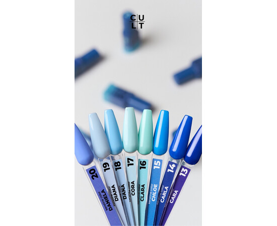 Зображення 2 Гель-лак Cult 013 Cara, 13 мл, Об'єм (мл, г): 13, Колір: 013