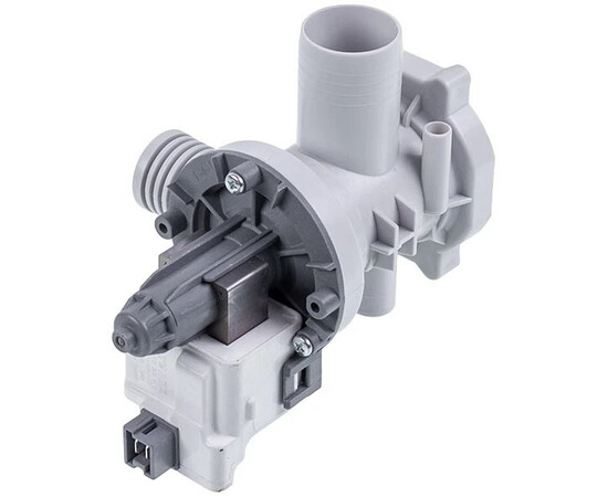 Зображення 3 Помпа (насос) для пральної машини Атлант 908092000906 Hanyu (в зборі) 30 Вт B20-6AZC (контакти спарені ззаду)