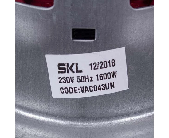 Зображення 4 Двигун для пилососа VAC043UN (з виступом) SKL D=134/84 mm H=35/108 mm 1600 W