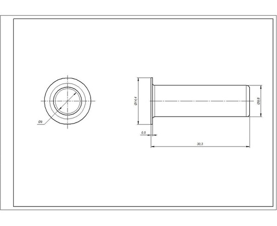 Зображення 7 Заглушка отвору ТЕНа для пральної машини Indesit C00087885 D=10 mm