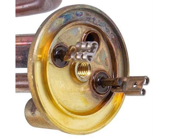 Зображення 5 Тен для бойлера 184281 RECO 2000W (мідний, на коротких ніжках), фланець 48mm (під анод M6)