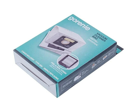 Зображення 4 Набір мішків паперових (5 шт) + фільтр мотора для пилососа Gorenje 570731